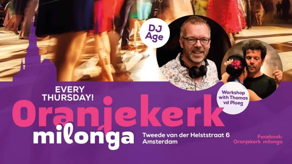 Workshop with Thomas vd Ploeg & FP Milonga with Age Akkerman