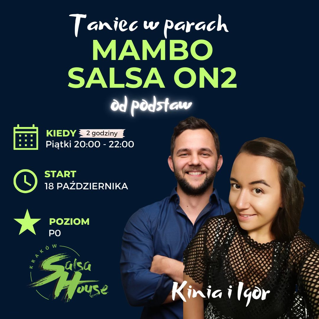 kurs Mambo Salsa on2 od podstaw z Kinią&Igorem