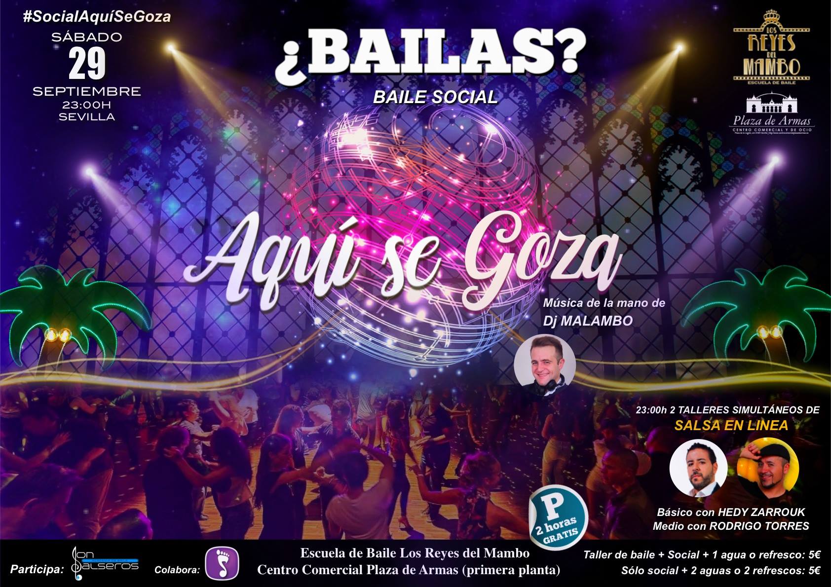 Baile Social "Aquí se Goza"
