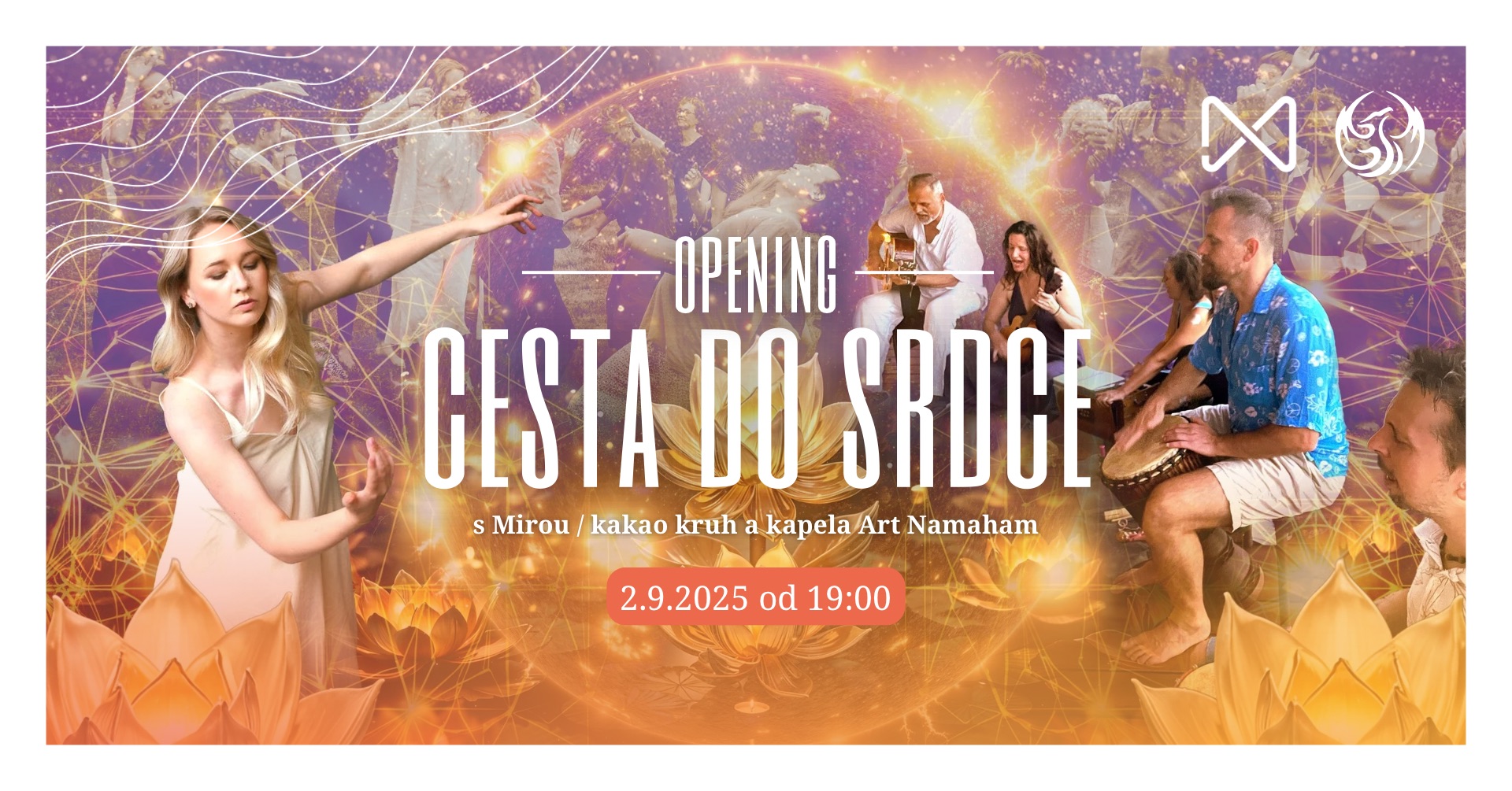 OPENING CESTA DO SRDCE s Mirou kakao kruh Art Namaham