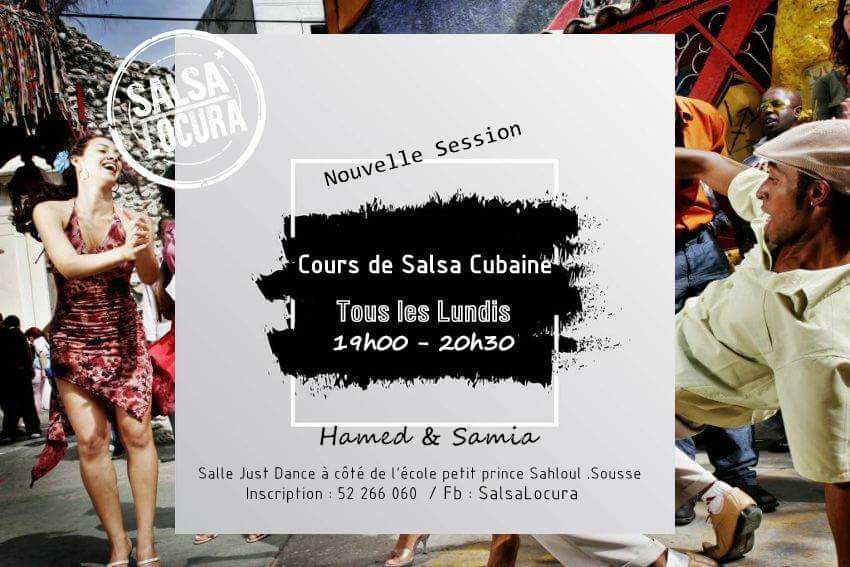 Nouvelle Session Cours Salsa Cubaine