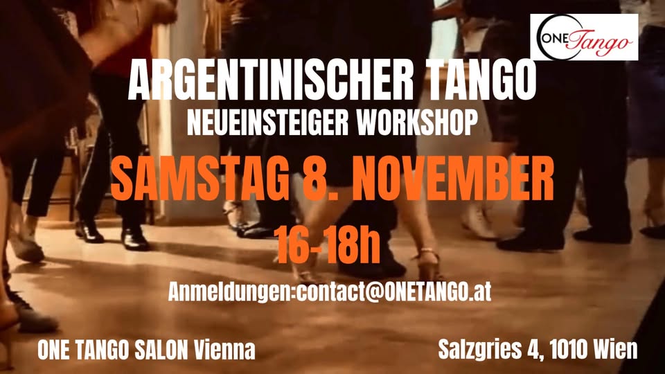 Workshop für Tango Argentino Neueinsteiger