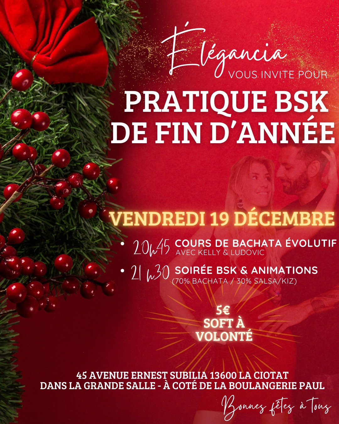 Pratique BSK de Noel - Maison des associations la Ciotat