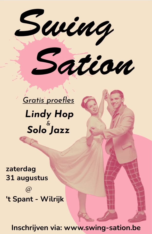 Gratis proefles Lindy Hop & Solo Jazz