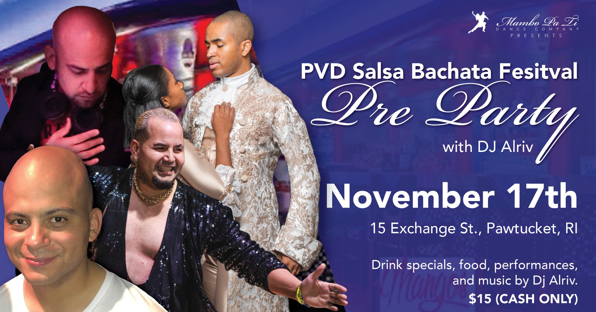 PVD Salsa Bachata Fest - PRE PARTY