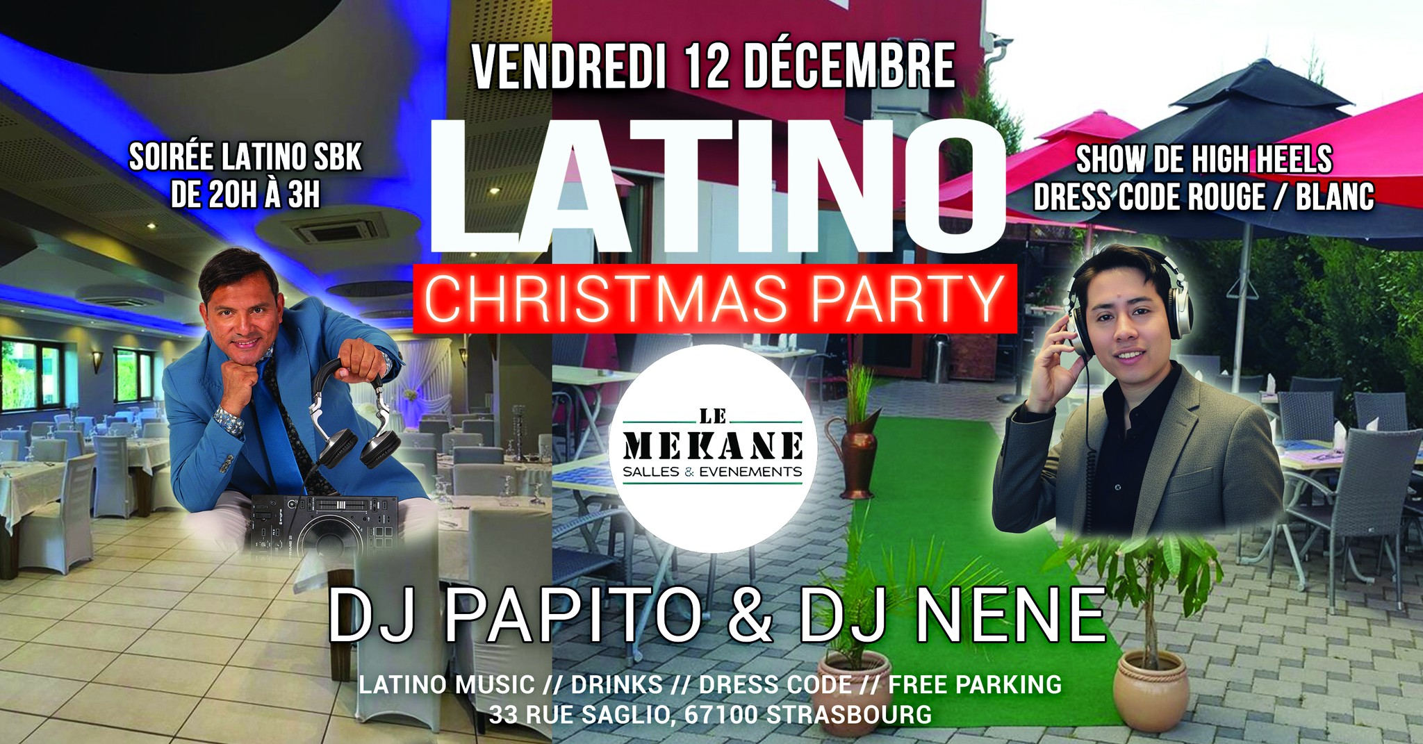 🎅 LATINO CHRISTMAS PARTY 🎄 Le Mekane