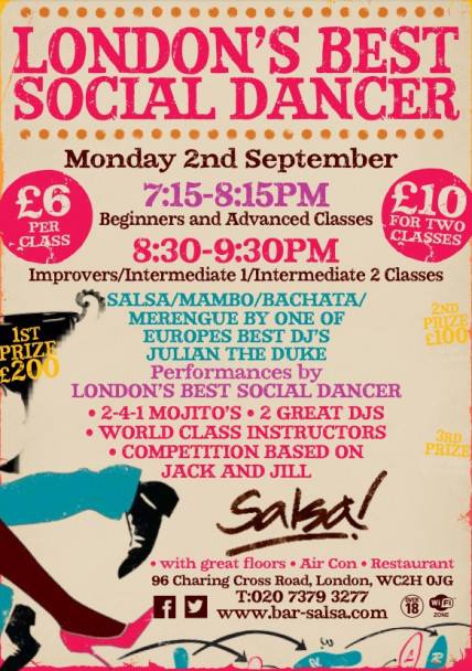 LONDON'S BEST SOCIAL DANCER