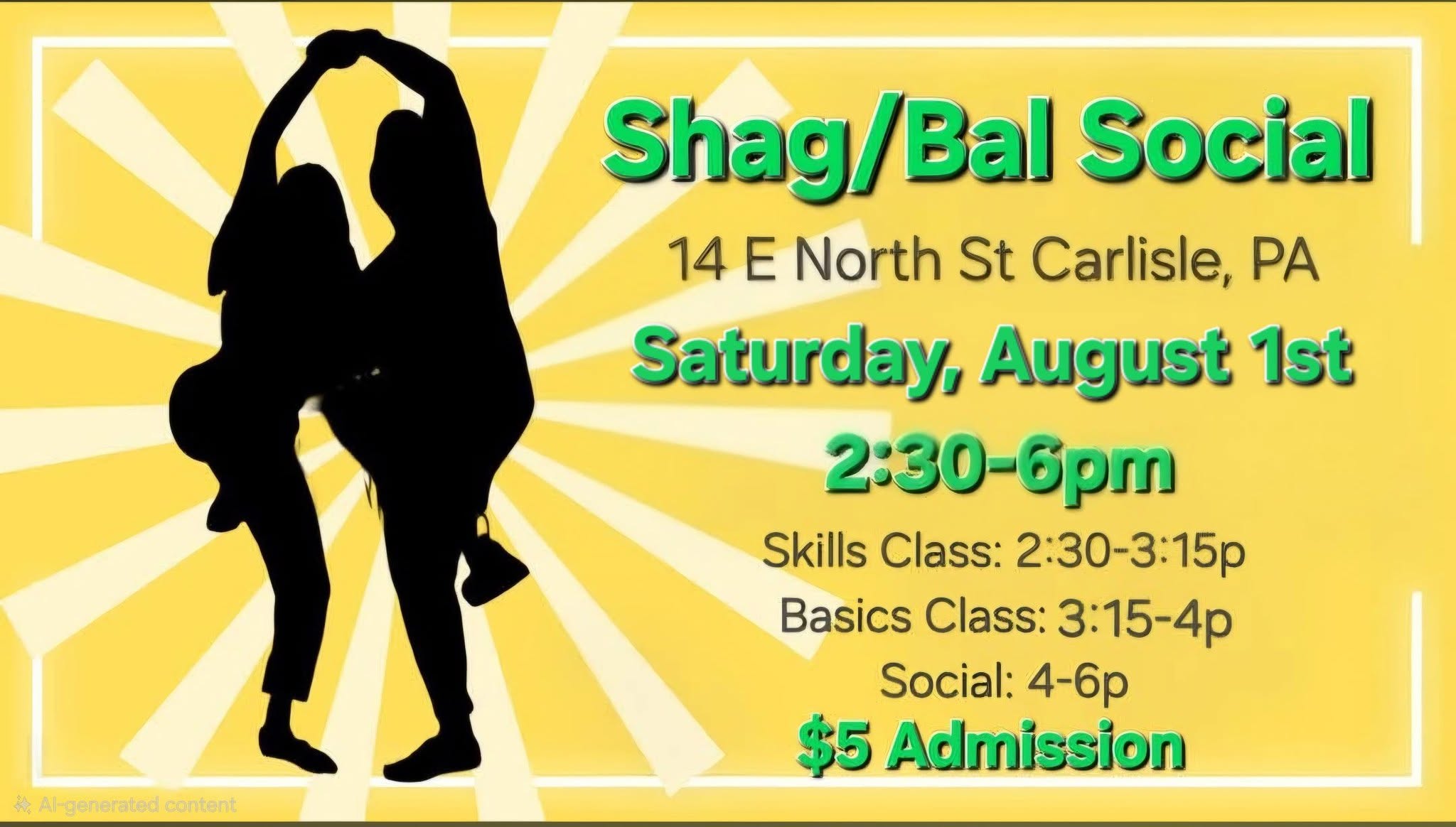 August Shag Bal Social