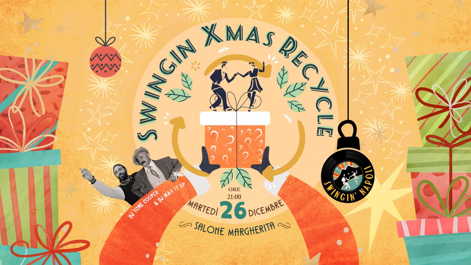 SWINGIN’ XMAS RECYCLE 🎄♻️🎁
