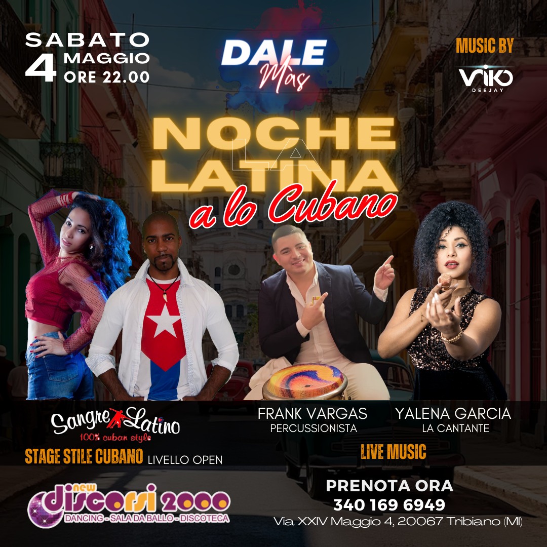 La Noche Latina A Lo Cubano