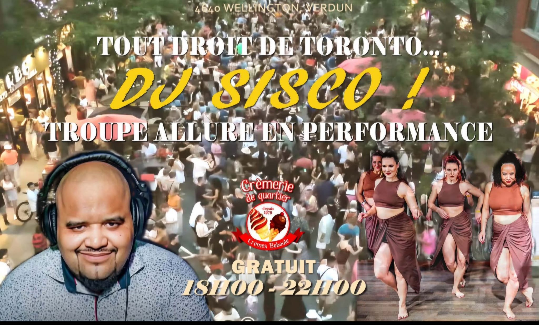 SALSA BACHATA ET CRÈME GLACÉE
