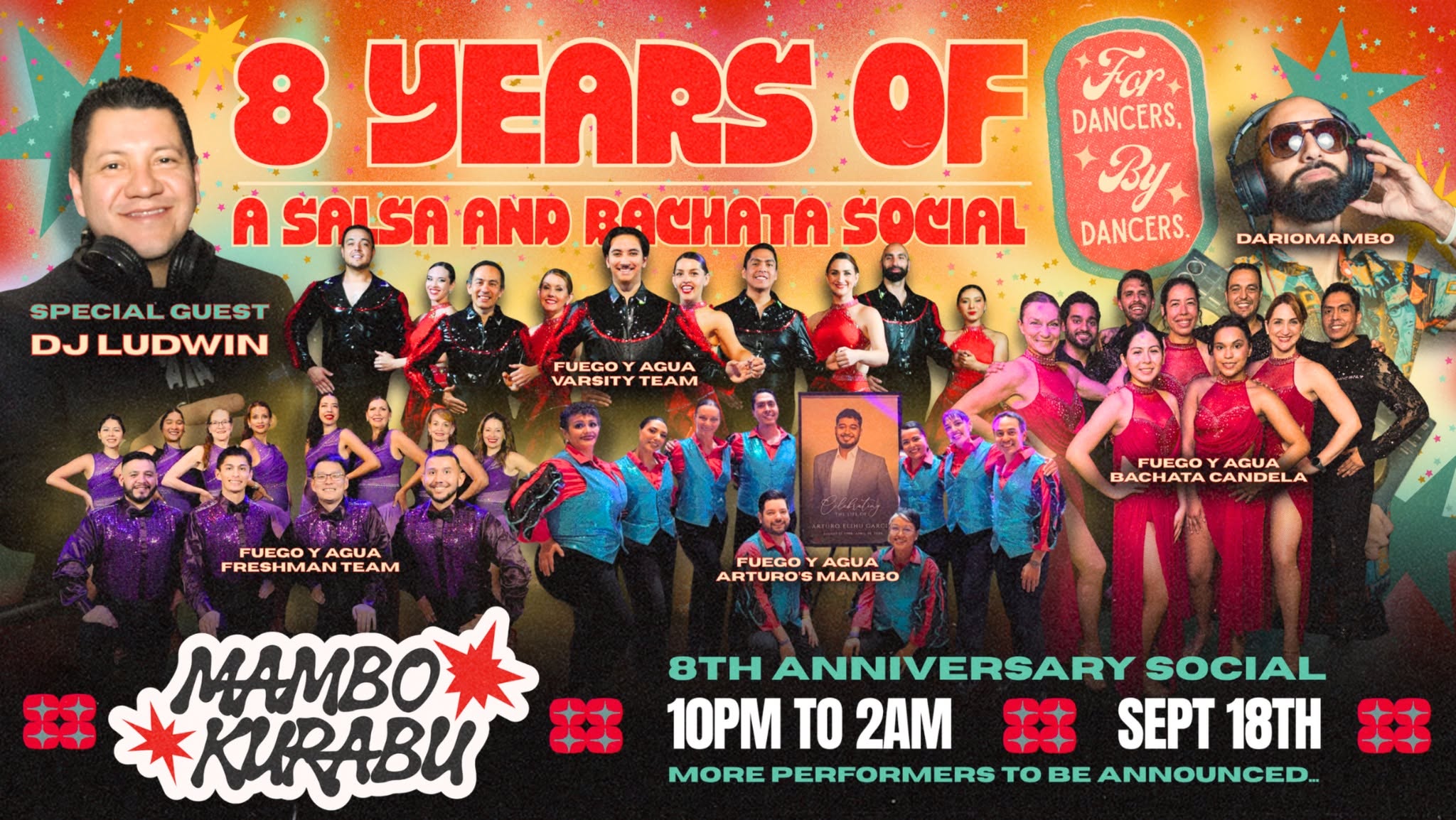 Salsa & Bachata Social: 8TH ANNIVERSARY SOCIAL🎉❤️‍🔥