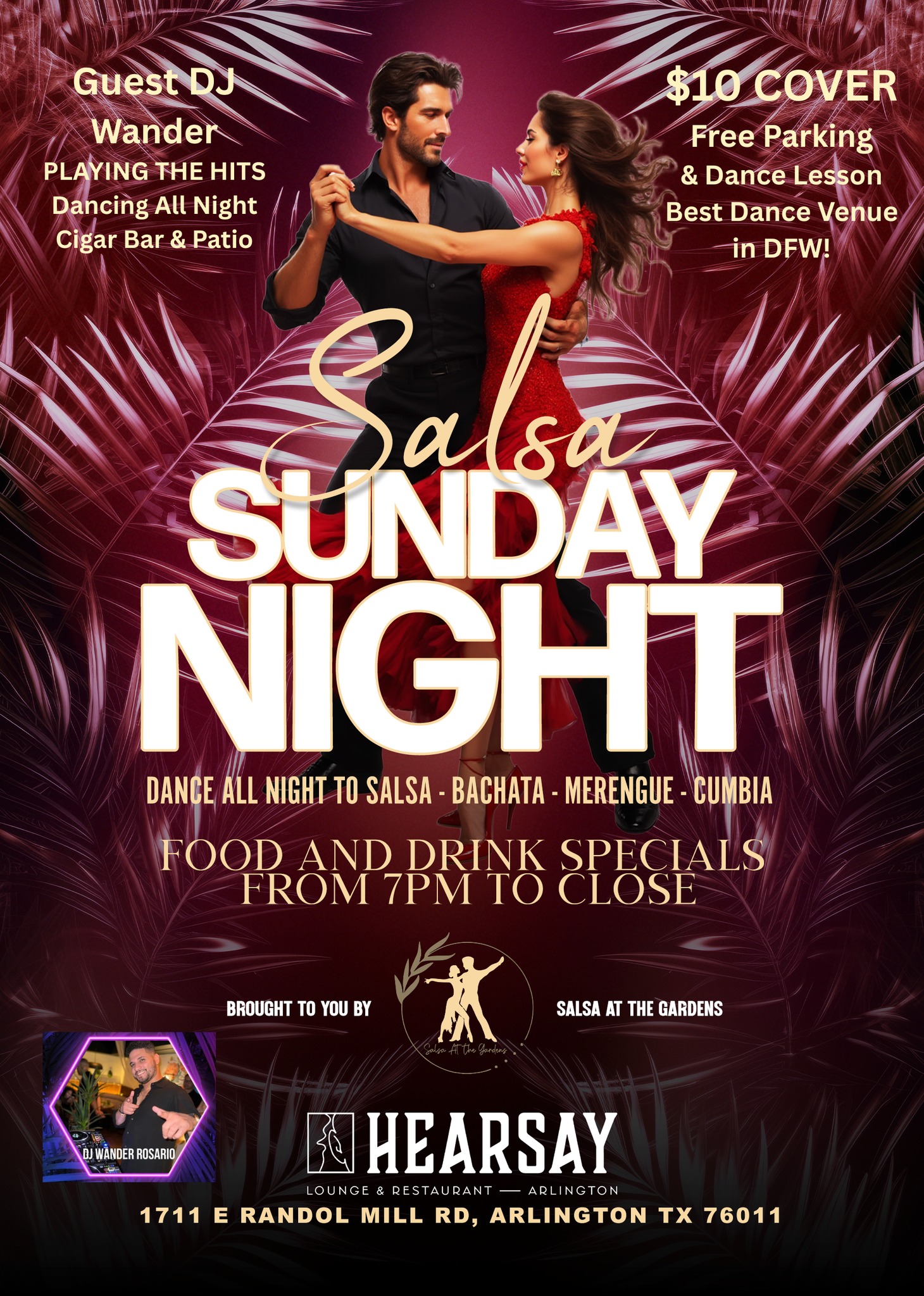 Salsa Sunday Night @ Hearsay