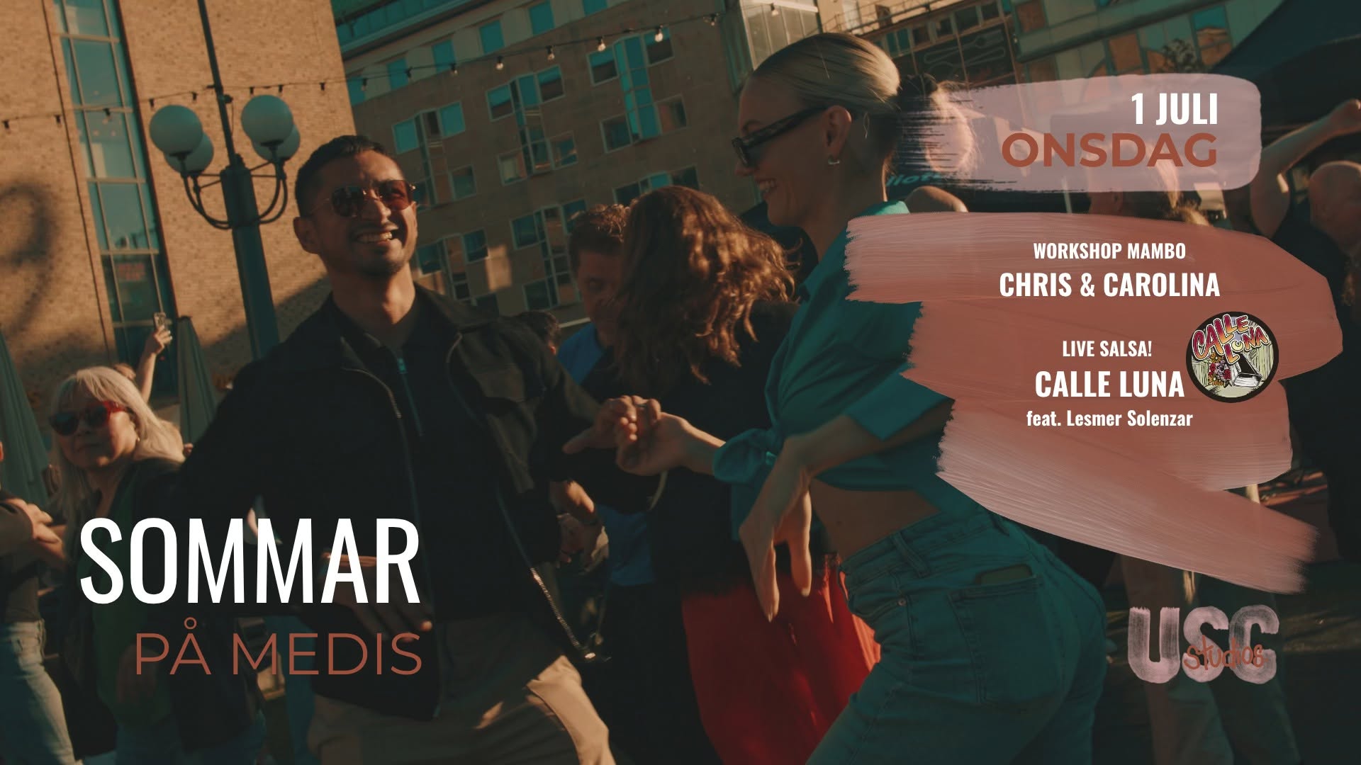 🌞 Sommar på Medis - Live! Mambo med Calle Luna feat. Lesmer Solenzar 💃🕺🎶