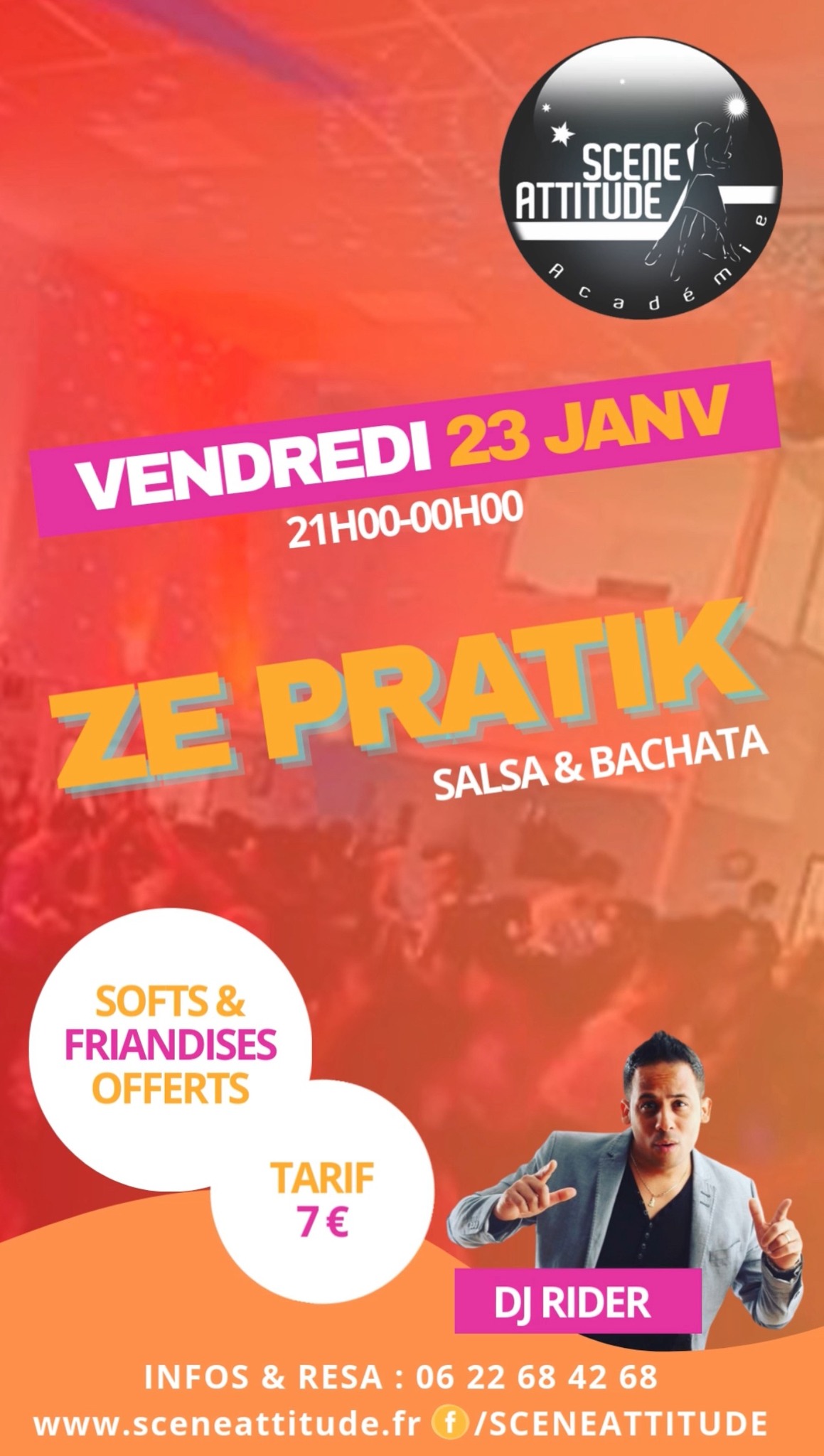ZE PRATIK SALSA BACHATA - VEND 23 JANV