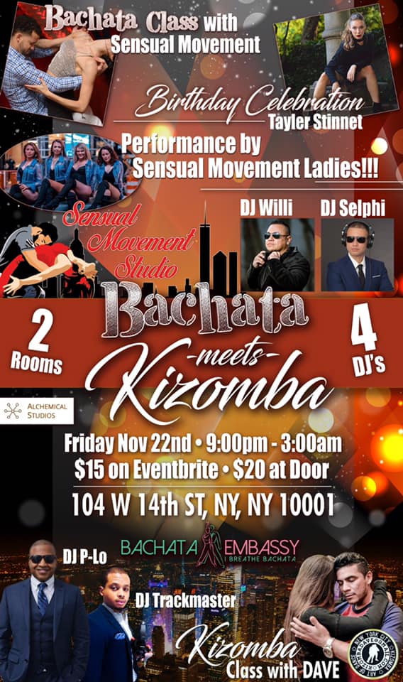 Sensual Bachata meets Kizomba & UrbanKiz