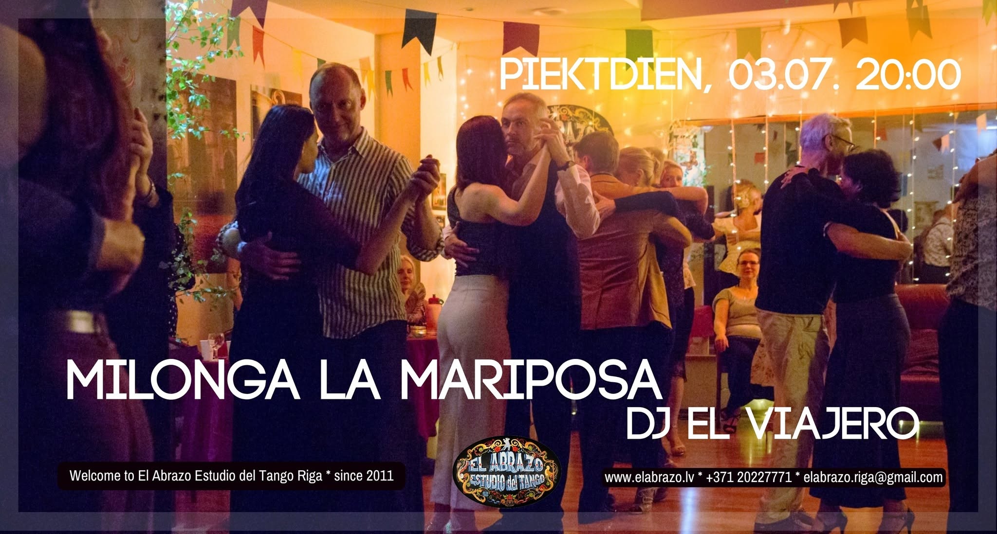 ✨MILONGA LA MARIPOSA 💃🕺DJ EL VIAJERO ✨✨✨