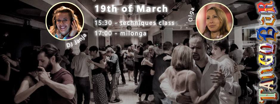 TangoBar. Afternoon milonga on 19th of March