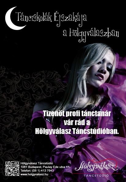 Tánciskolák Éjszakája a Hölgyválaszban!
