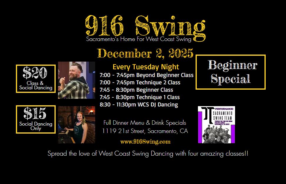 916 Swing Beginner Special, December 2, 2025