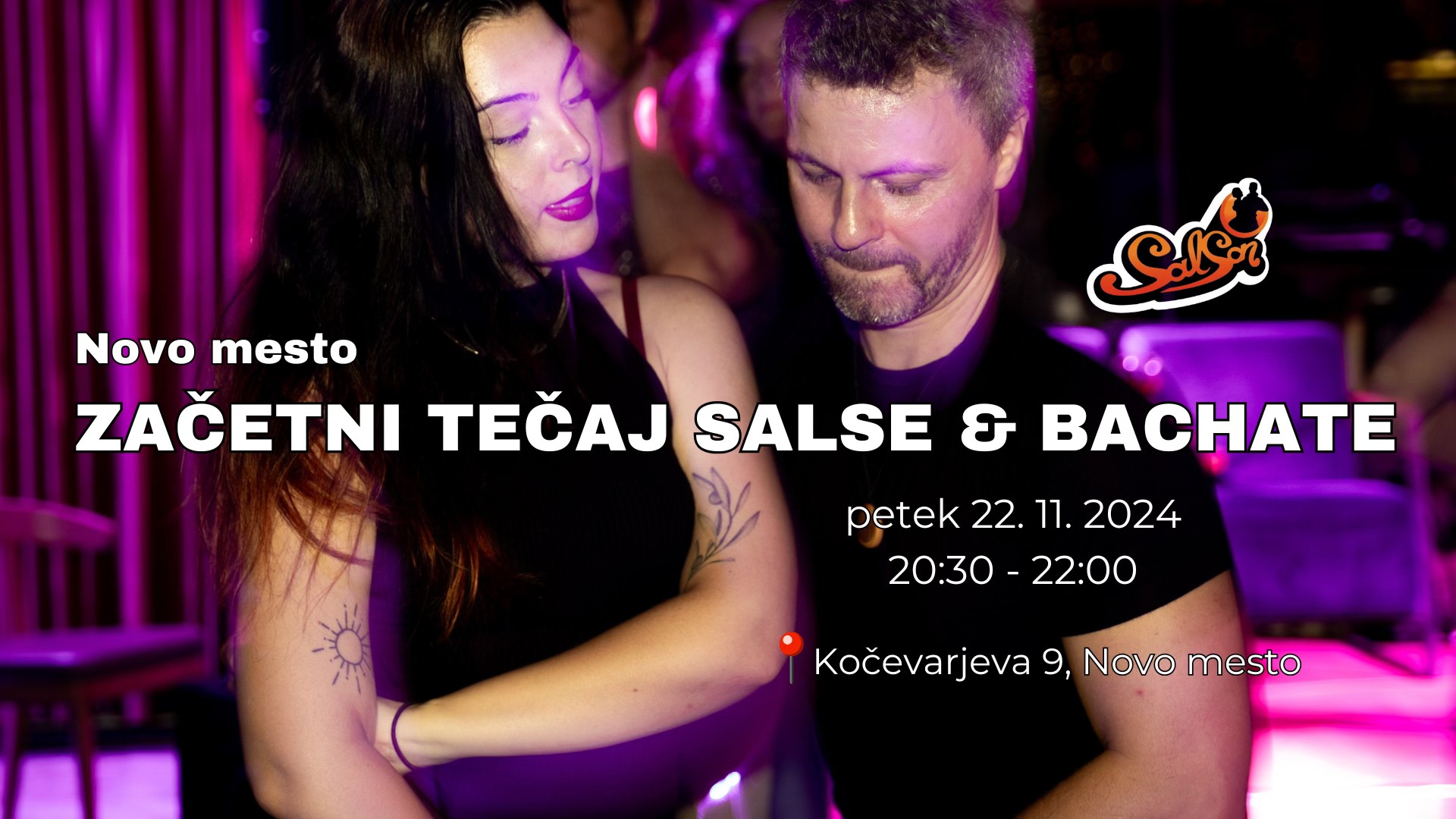 SALSA & BACHATA - ZAΔETNI TEΔAJ - NOVO MESTO