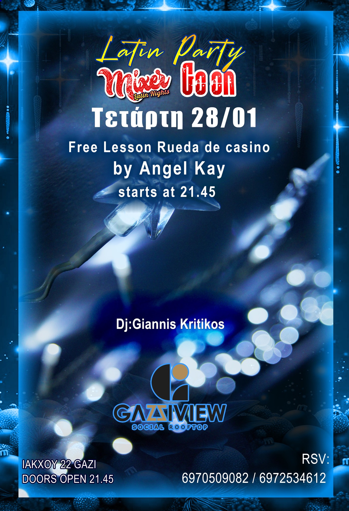 Mixer Go On Latin Party at Gazi View