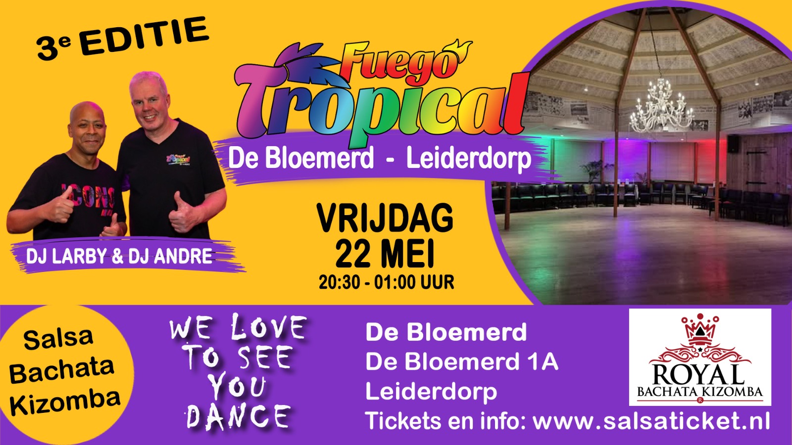 Fuego Tropical in de Bloemerd - LEIDERDORP - 3e editie