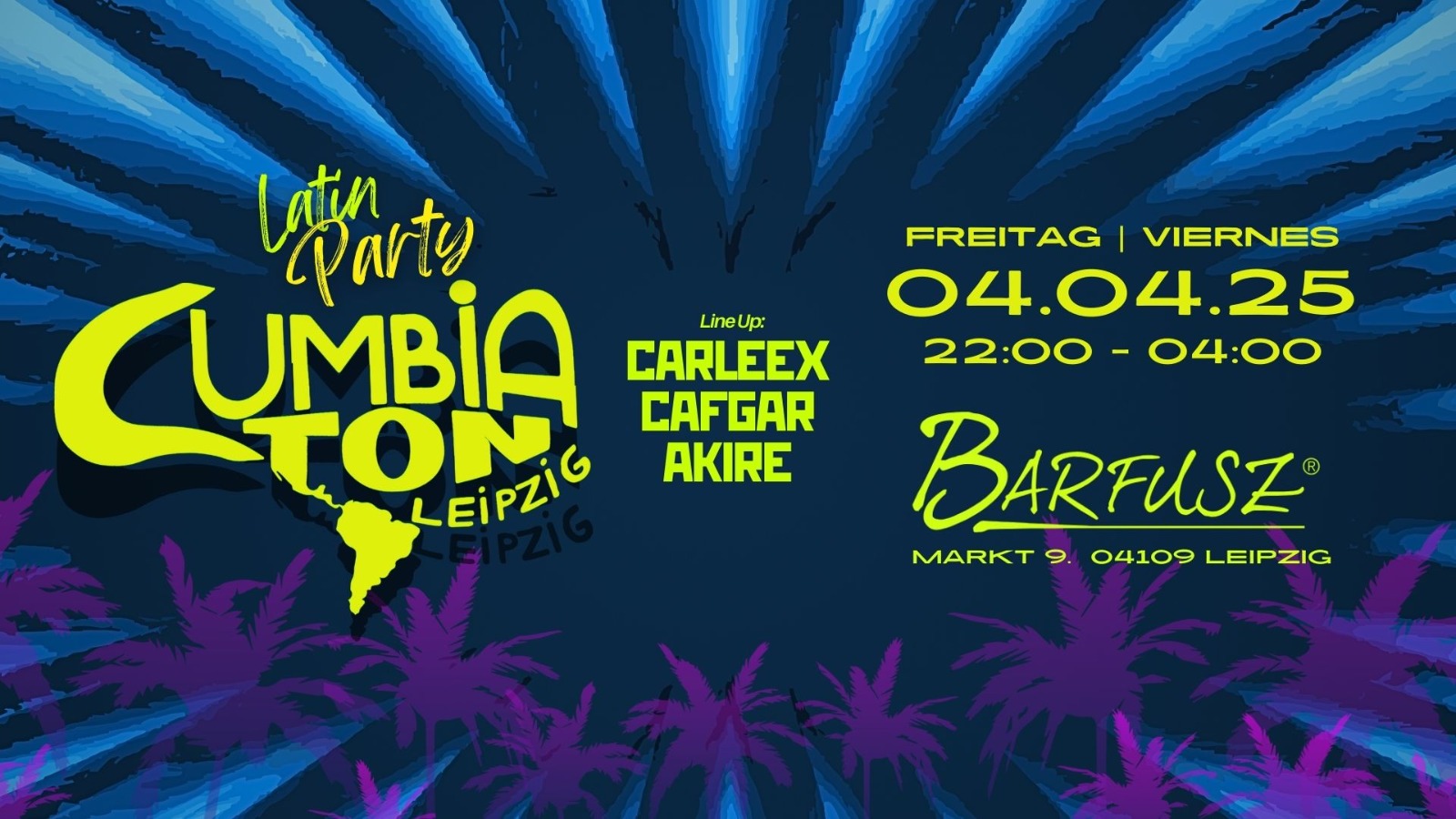 ❤️🔥 Latin Party ❤️🔥 Cumbiaton Leipzig ❤️🔥