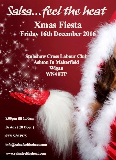 Salsa feel the heat Xmas Fiesta