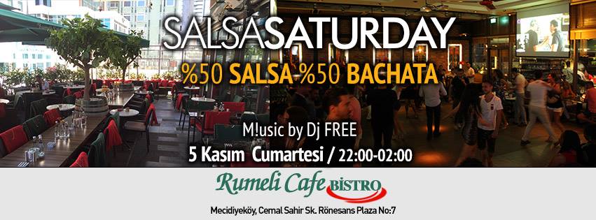 SalsaSaturday - Rumeli Cafe 5 Kasım Cumartesi * Konsept Night