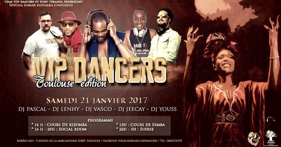VIP Dancers Toulouse - Special Dakar Kizomba Congress (DKC 2017)