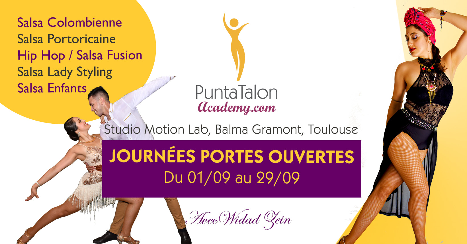 Portes Ouvertes PuntaTalon Academy - Cours de salsa à Toulouse