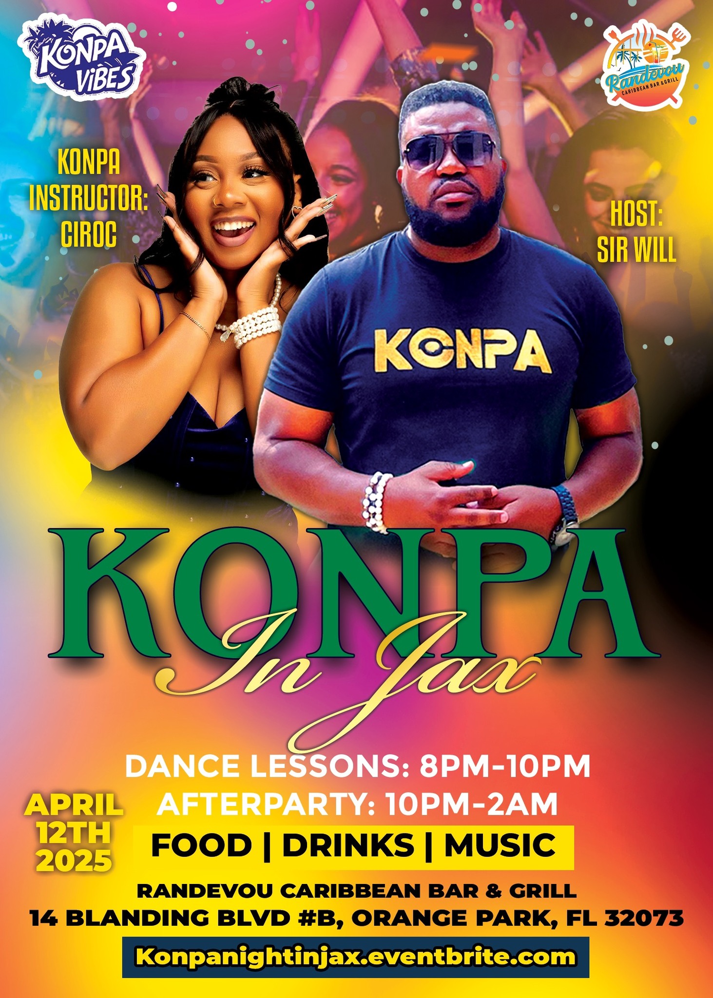 Konpa Gouyad night in Jax