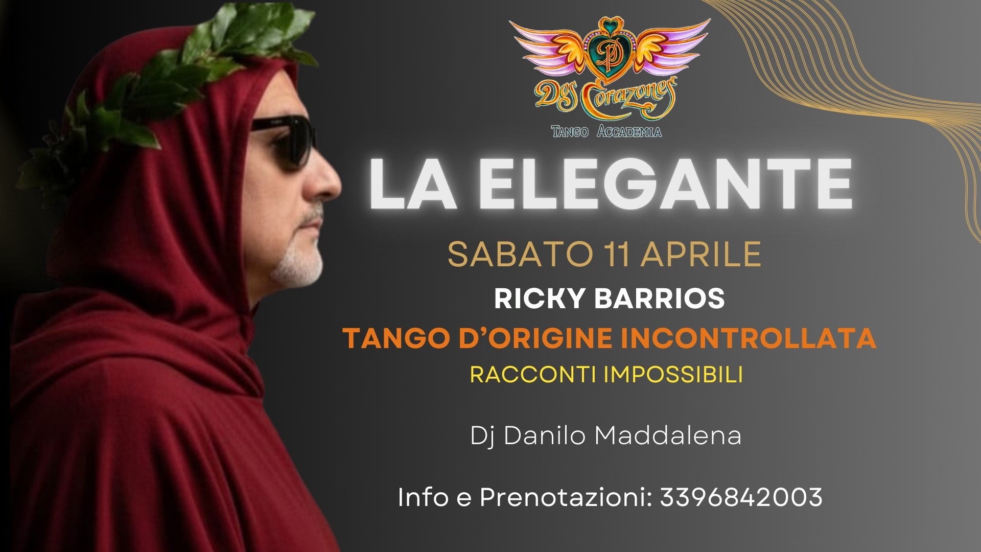 La Elegante di "2 Corazones Tango Accademia" Rimini