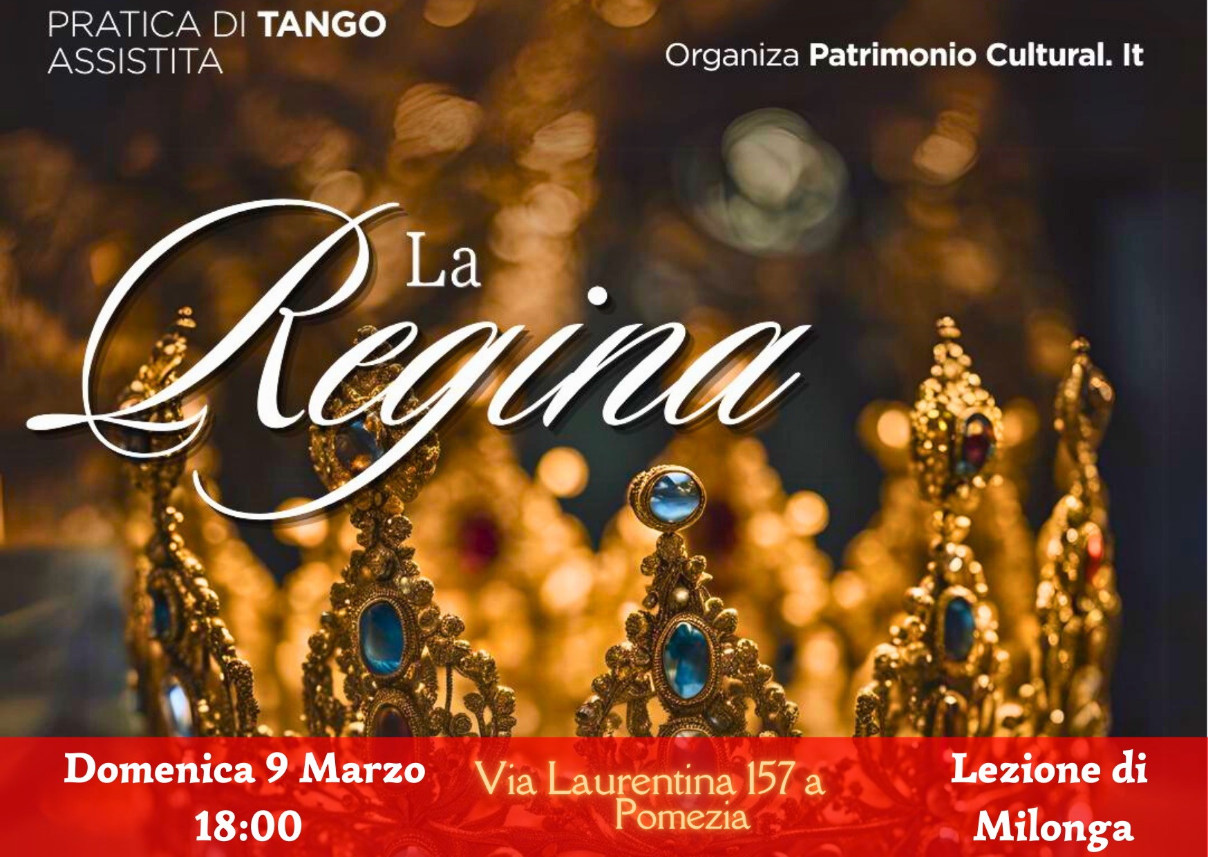 Pratica assistita di Tango "La Regina" π