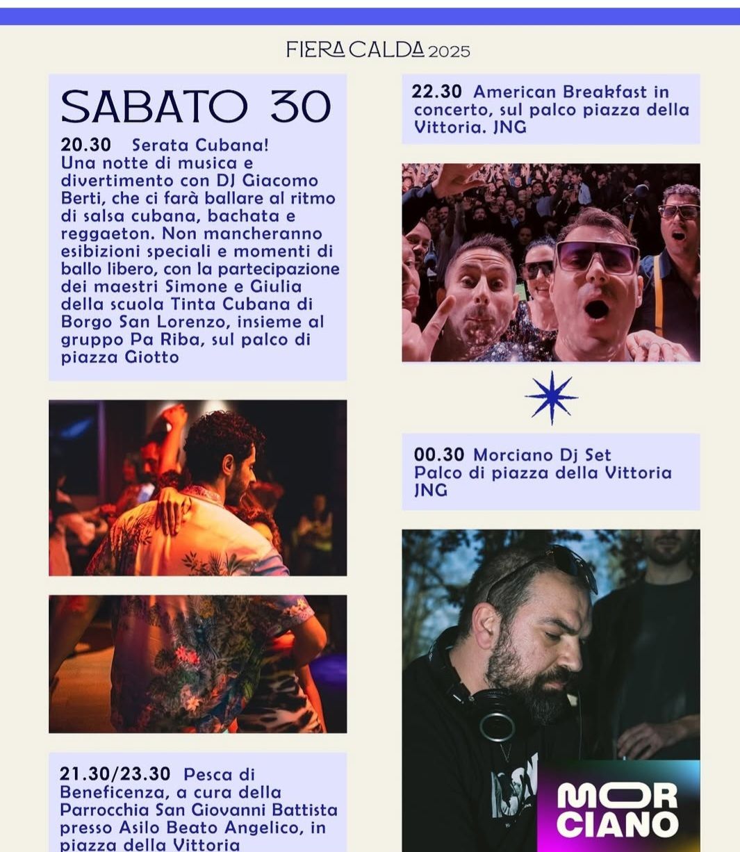 Serata Cubana Fiera Calda Vicchio