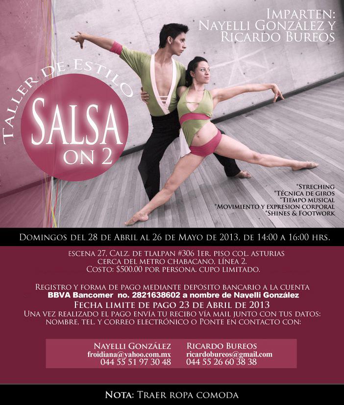 Taller de Estilo para Hombres y Mujeres. Salsa on 2