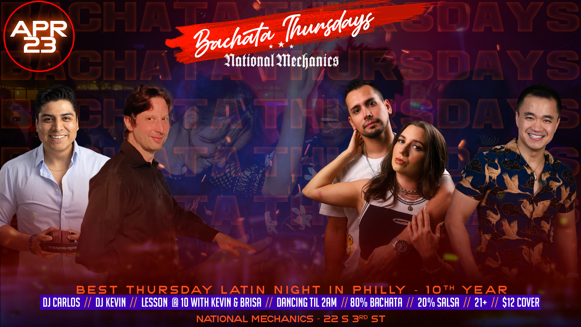 Bachata Thursdays - APR 23