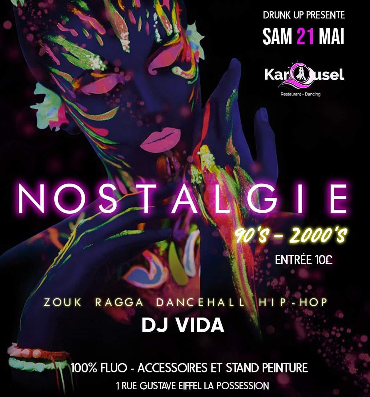 NOSTALGIE - 90's 2000's 100%FLUO