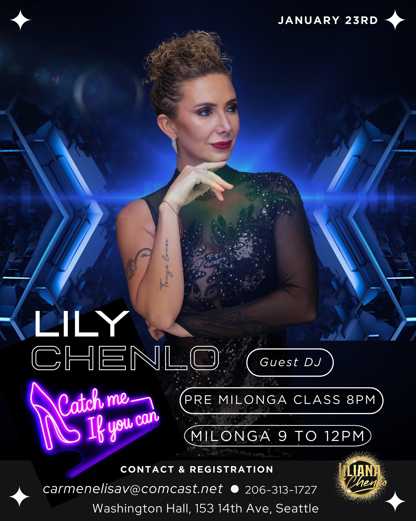πCatch Me If You Can Milonga 4th Fridays -January 23rd - π