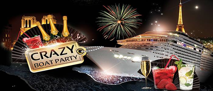 ★ CRAZY BOAT PARTY ☆2 Salles 2 Ambiances ★ Latino & Généraliste) - COURS DE