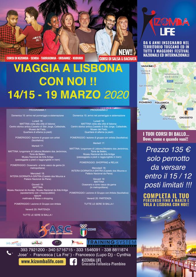 Viaggia a Lisbona con noi!