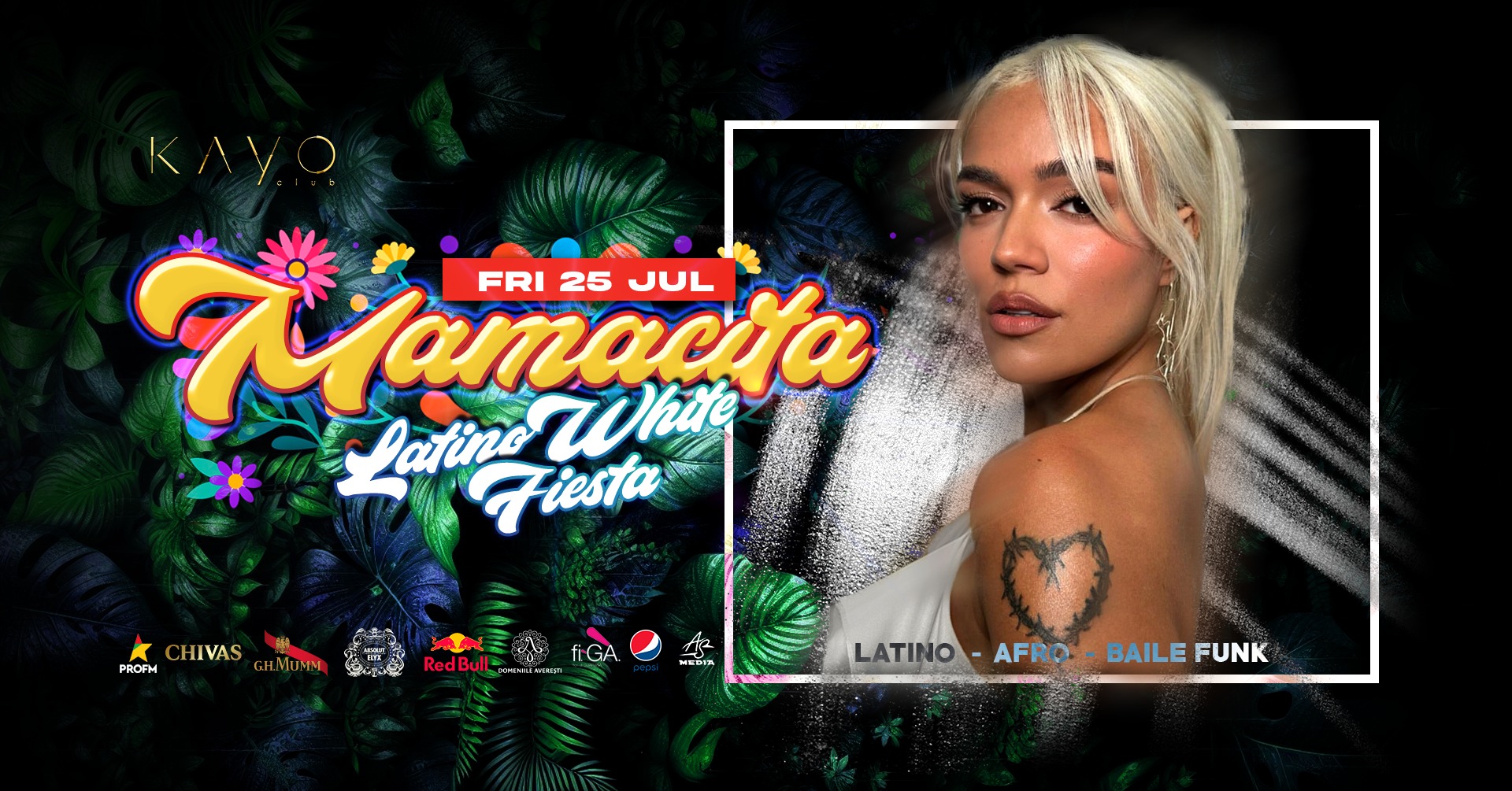 MAMACITA - LATINO WHITE FIESTA @ KAYO Club, Bucharest