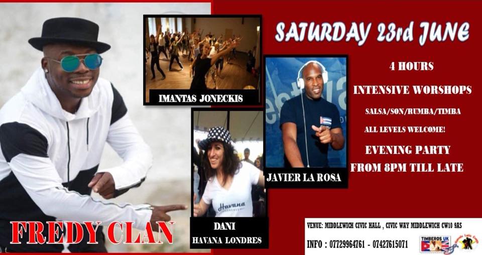 Intensive Workshops & Party with FredyClan and special guests!