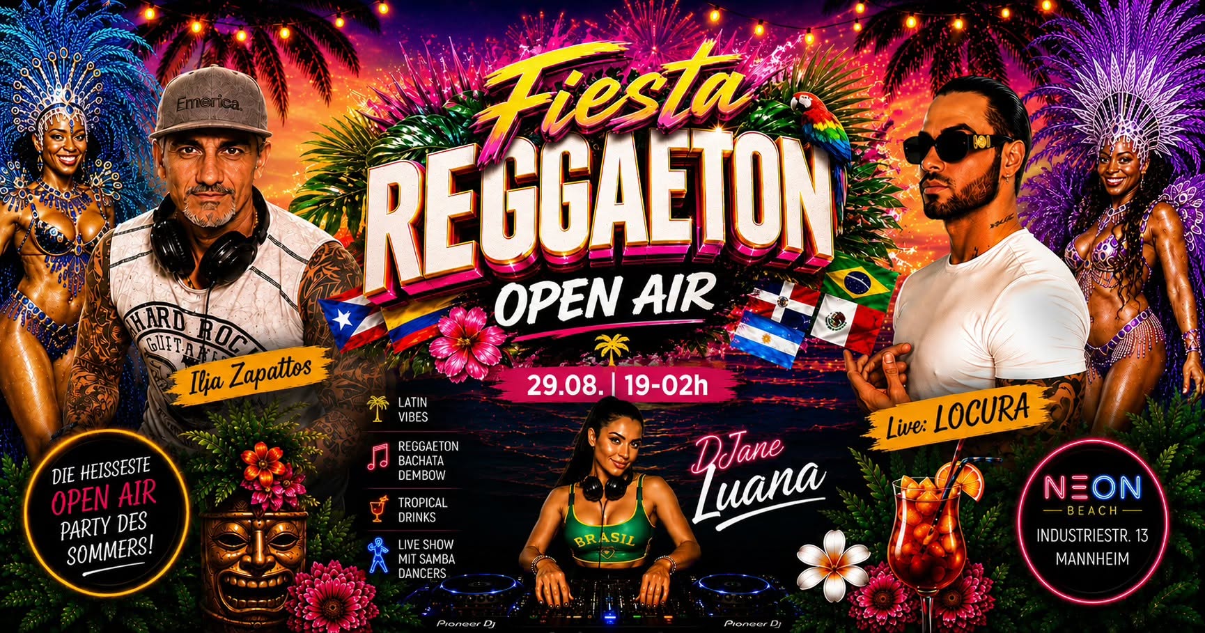 Fiesta Reggaeton Open Air