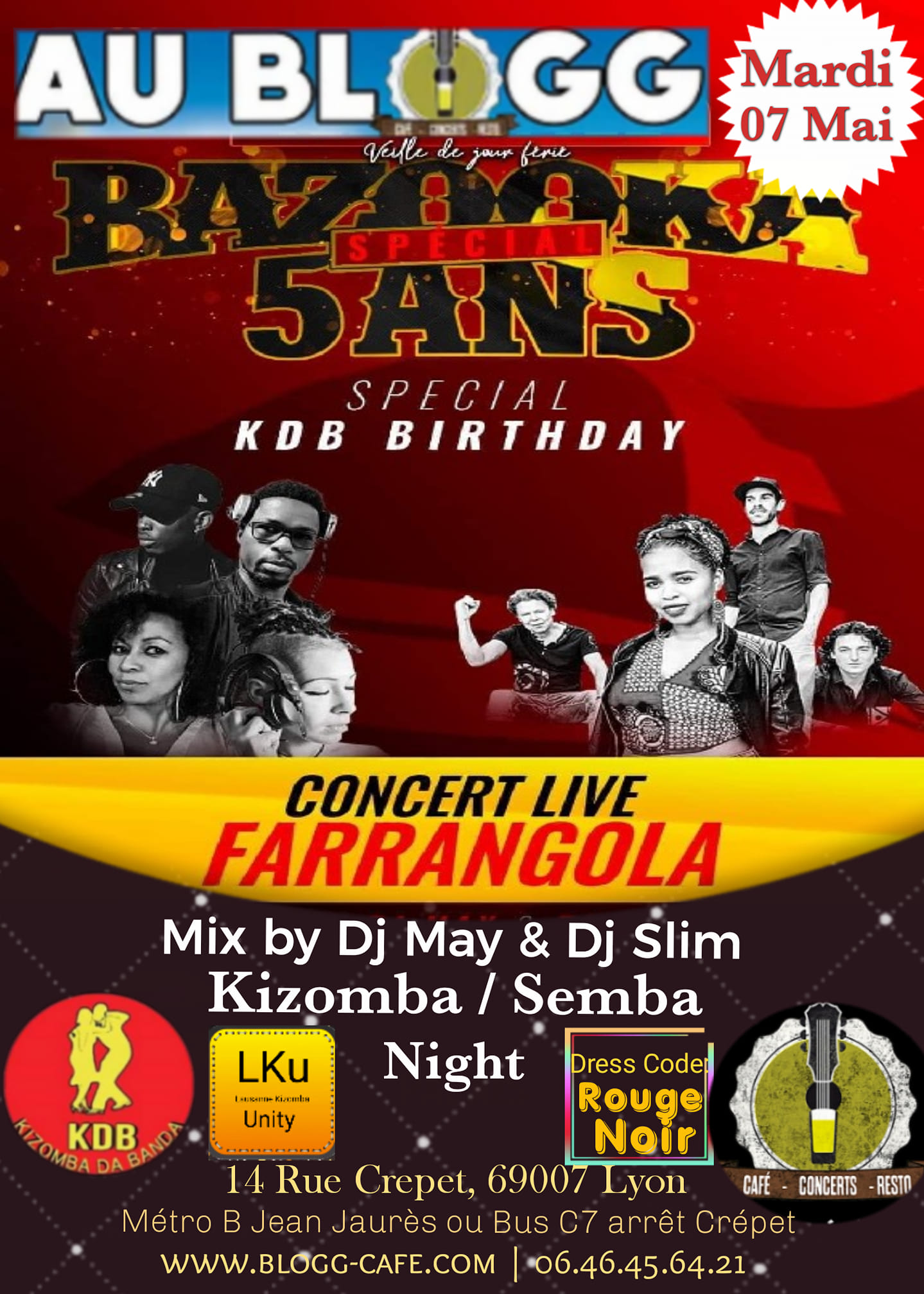 Anniversaire Kizomba Da Banda 5 Ans