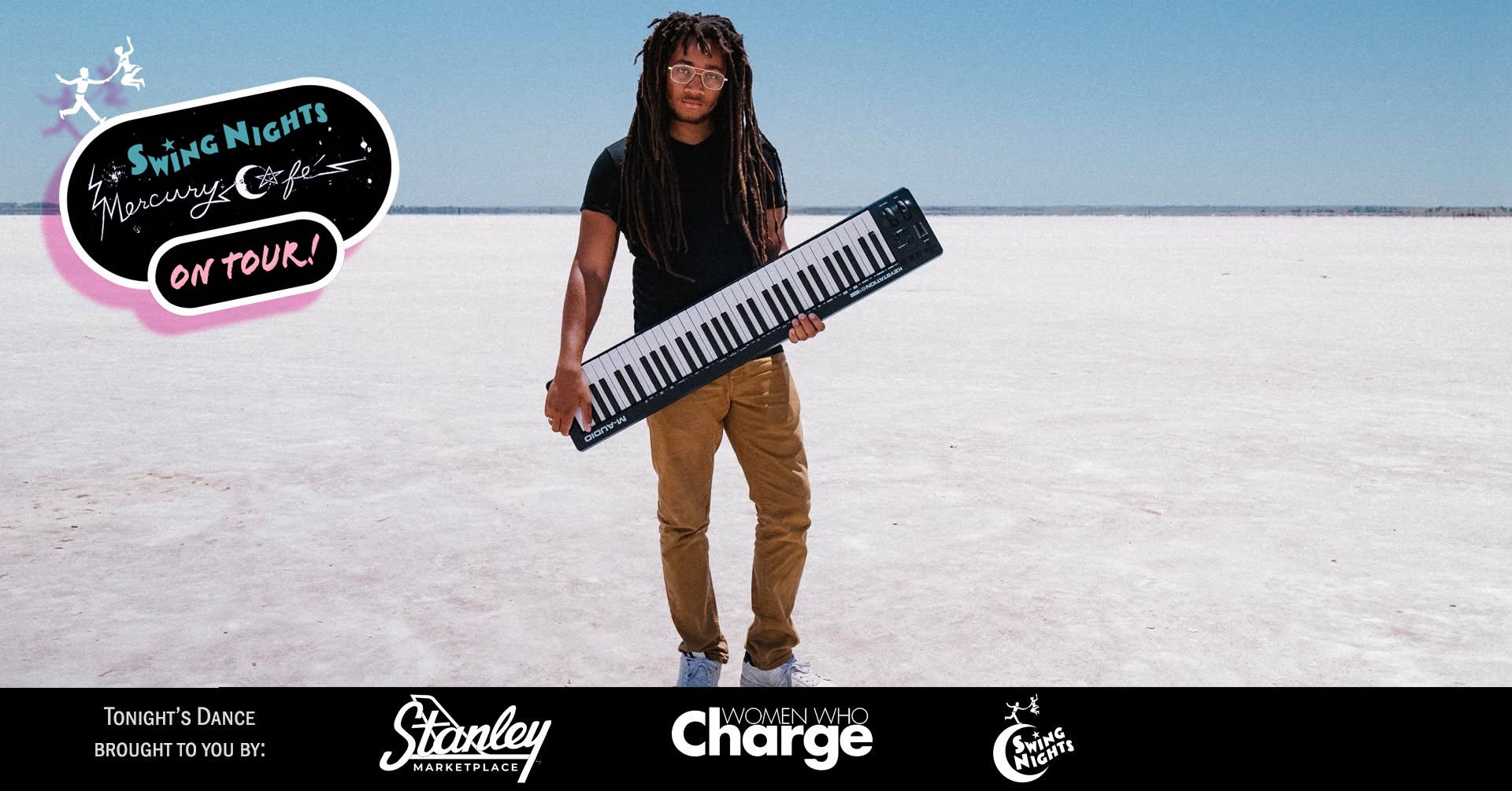 Stanley Marketplace Dance, aka "Mercury Cafe On Tour!" featuring the Max Moore Quartet!
