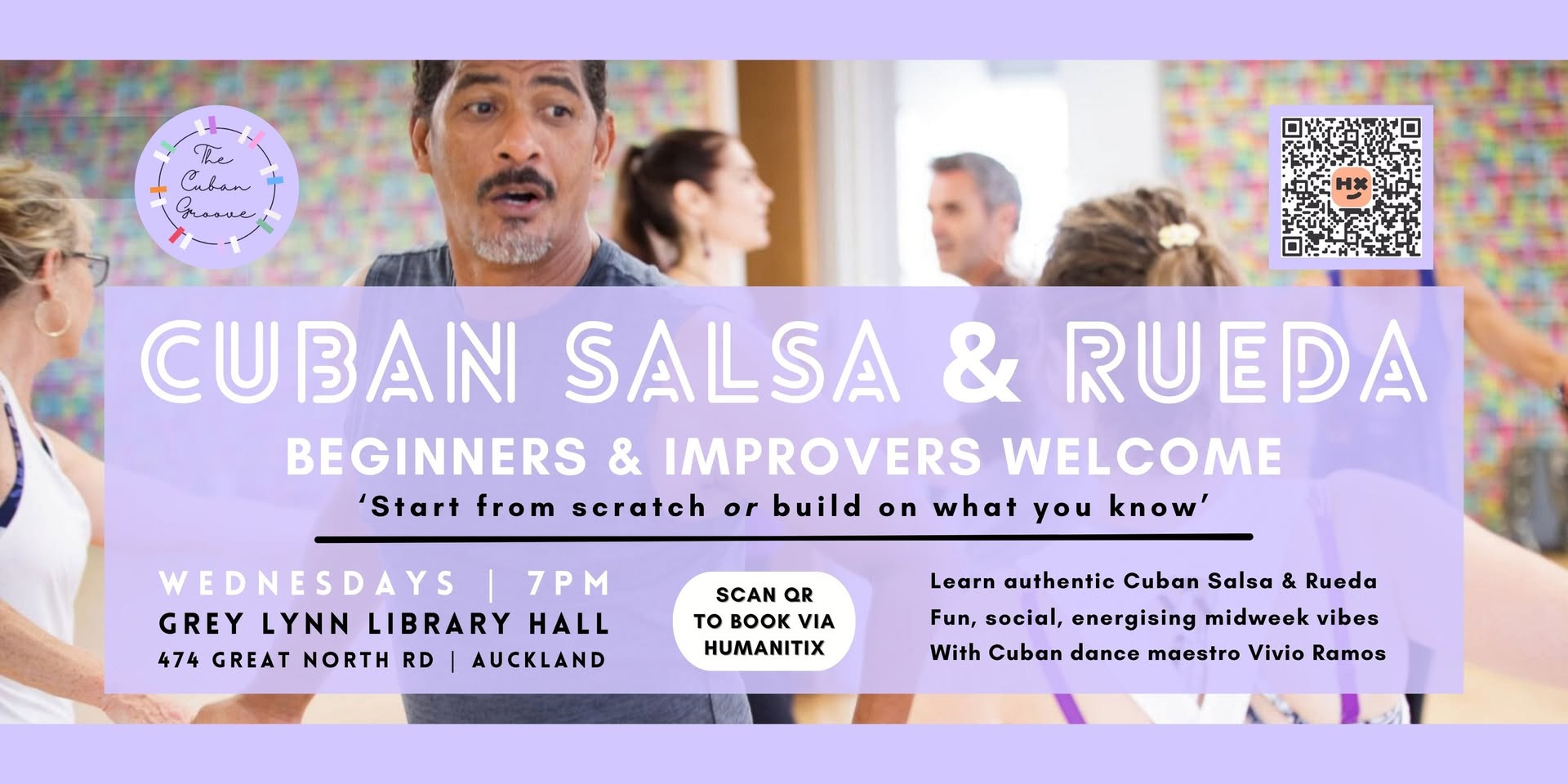 New to Salsa? Join our Beginners & Improvers Salsa & Intro to Rueda Class 🎶