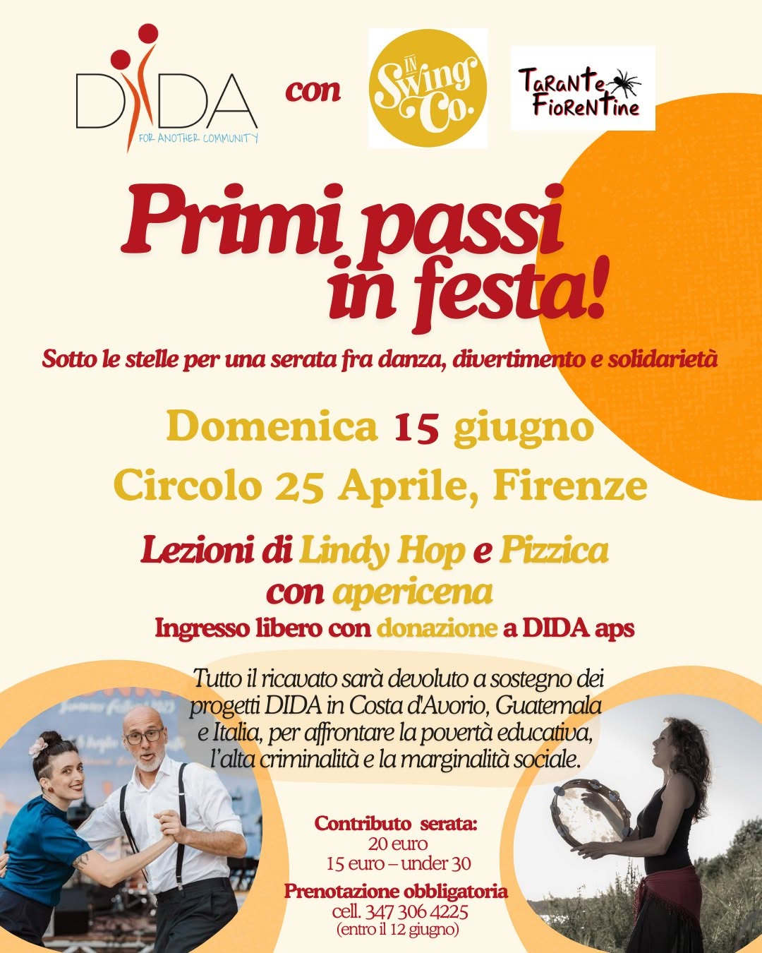 Primi Passi in festa! Sotto le stelle per una serata fra danza, divertimento e solidarietร