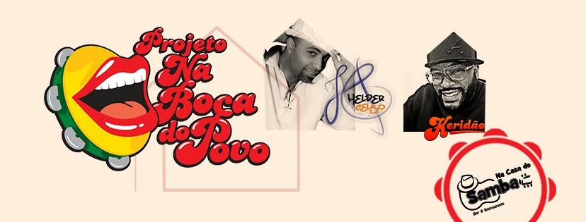 Na Boca do Povo, Dj Keridão e Helder Celso Na Casa do Samba